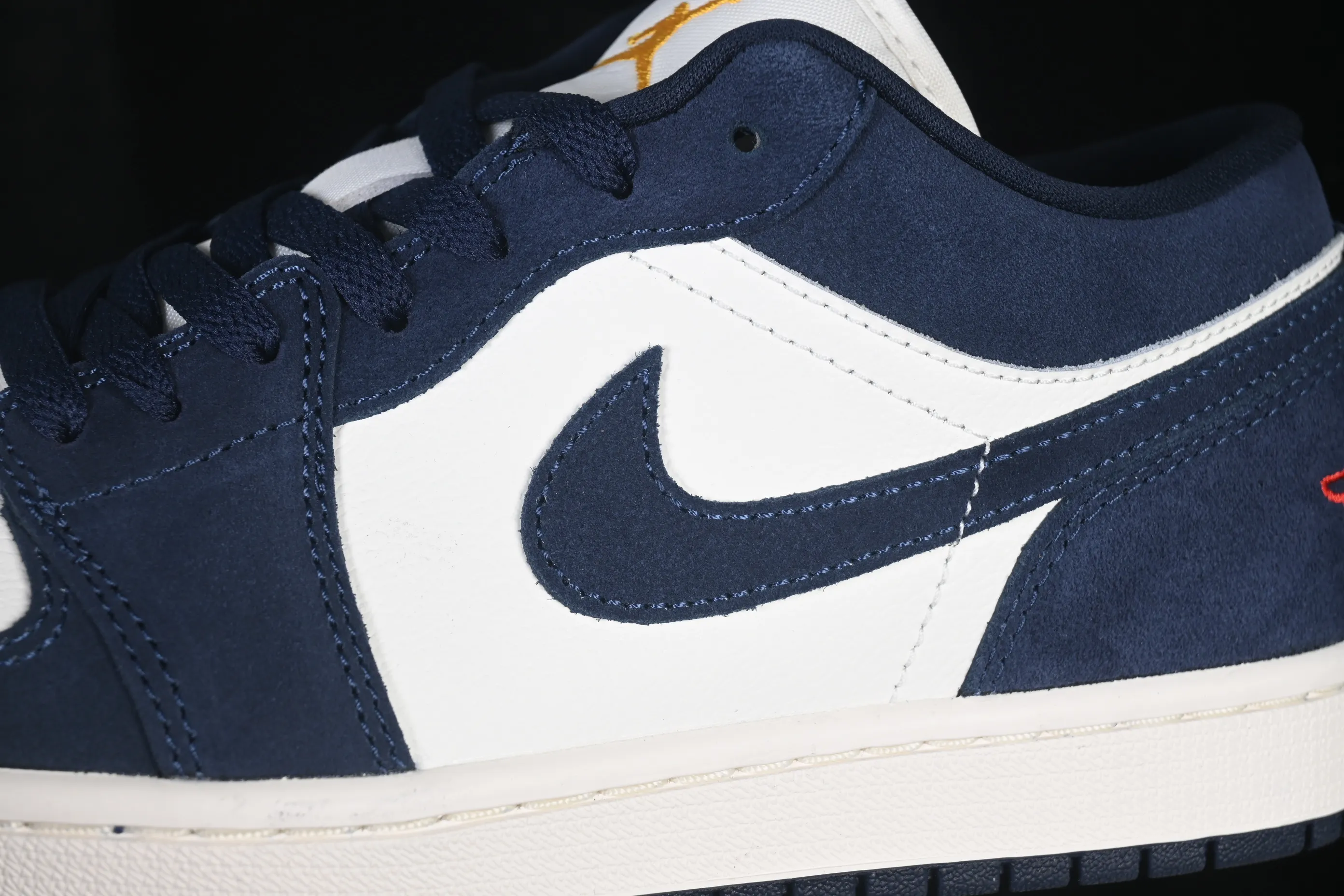 All categories Air Jordan Jordan series basketball shoes Air Jordan 1 Low G version pure original Air Jordan 1 Low AJ1 Joe 1 Obsidian low-top cultural casual sneakers IO7448-400